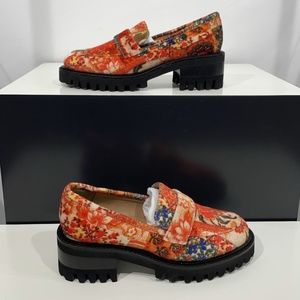 Floral Velvet Aerosoles X Laura Ashley Loafers